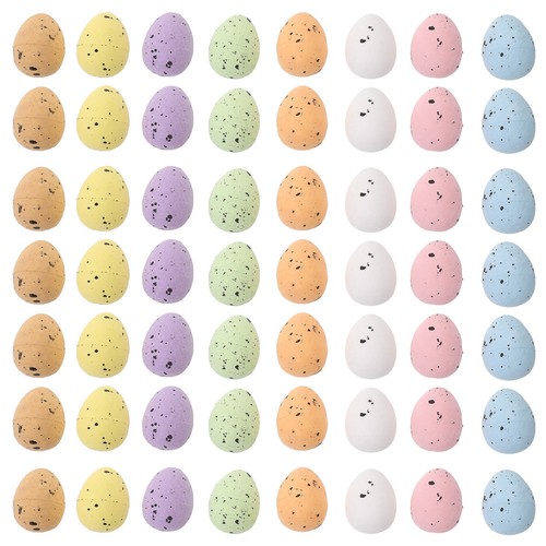 100pcs foam easter eggs - easter,