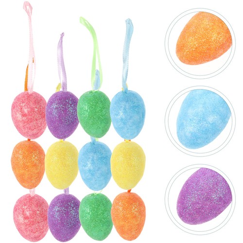 Foam hanging easter eggs - foam,