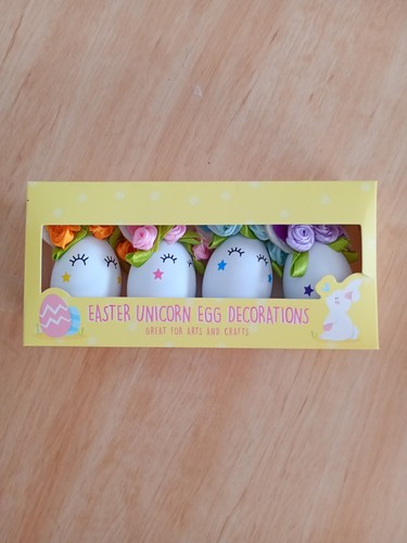 Easter unicorn egg decorations - unicorn,