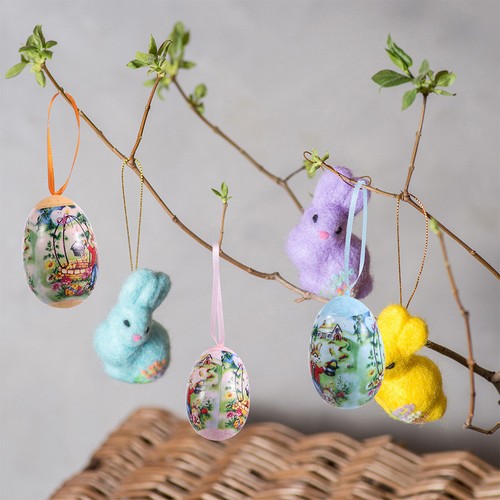 6pcs egg shape - shape, decor