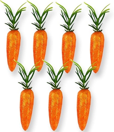 Easter glitter carrots - 7, x