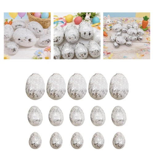 15pcs easter egg ornaments - 15pcs,